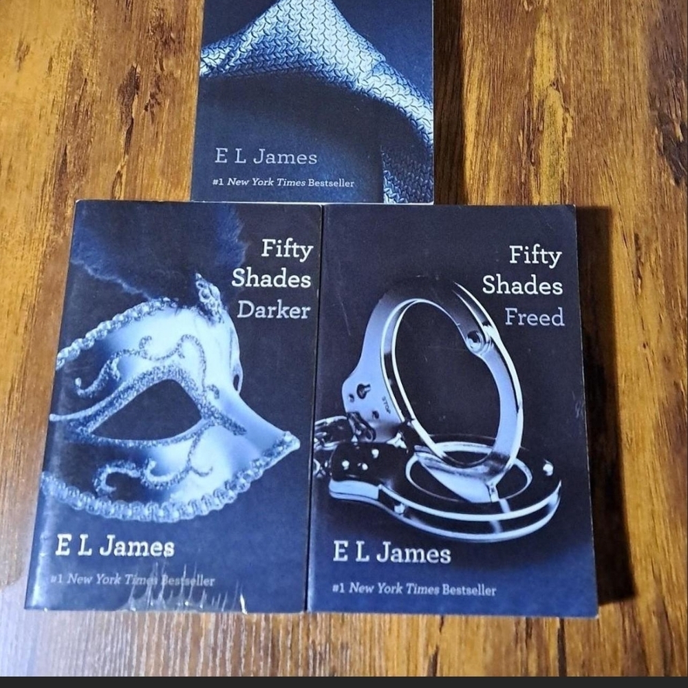 Fifty Shades paperback set by E L James